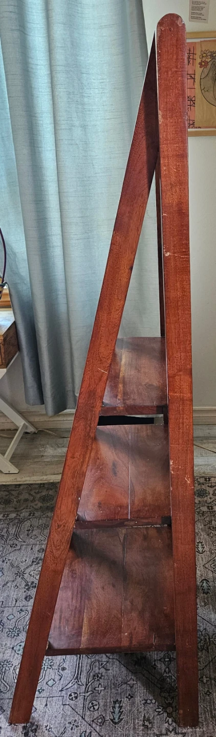 Wooden Ladder Shelf - photo 2