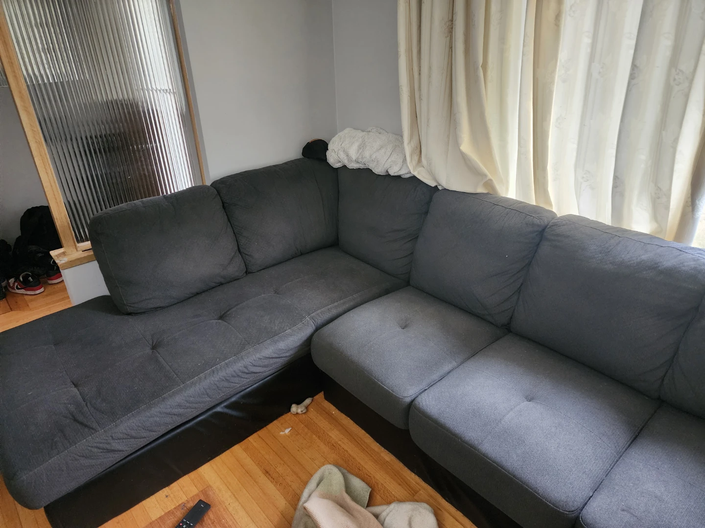 Dark Grey Sectional Sofa
