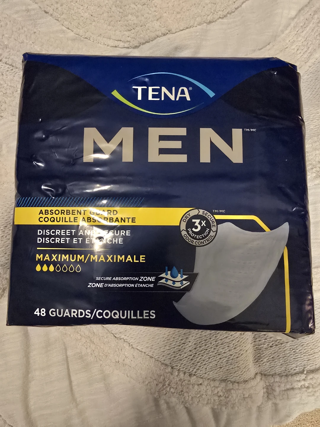 Tena Men Maximum Absorbency Guards - 48 Count
