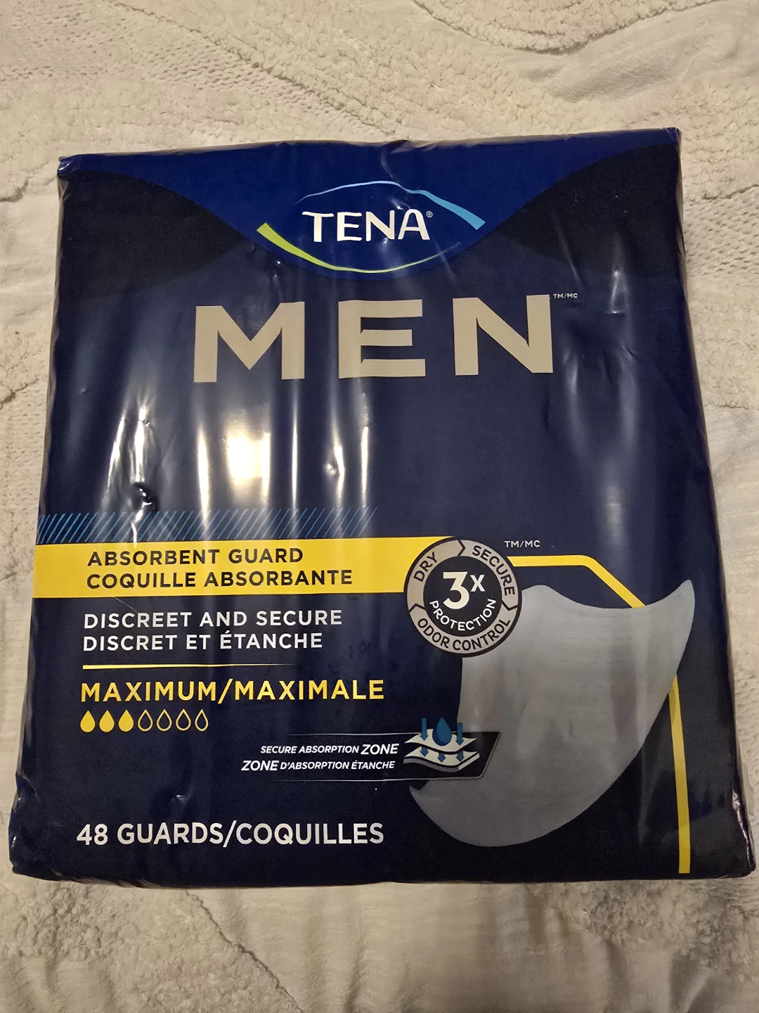 Tena Men Maximum Absorbency Guards - 48 Count - photo 4
