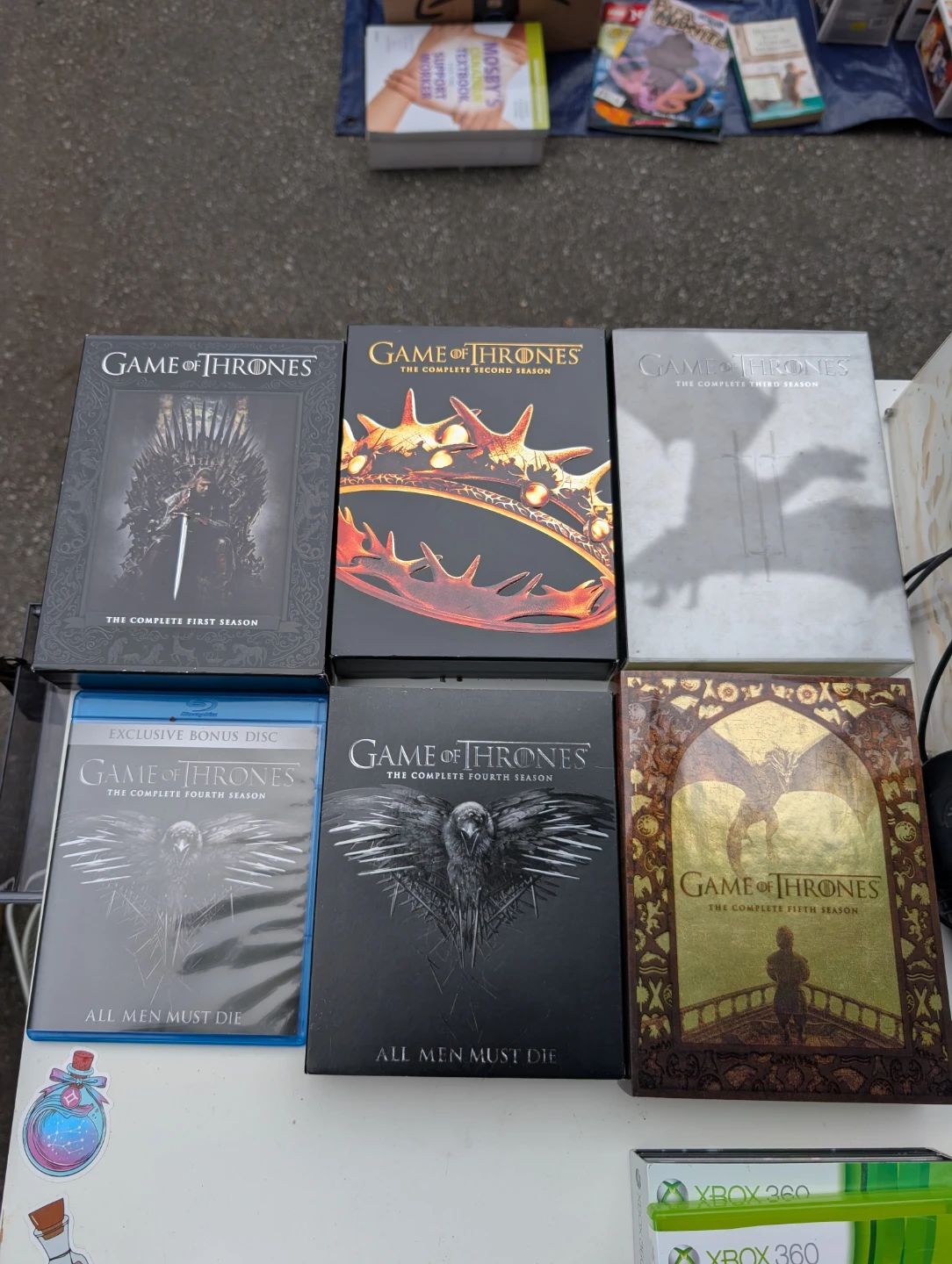 Game of Thrones DVD's and Blu Ray