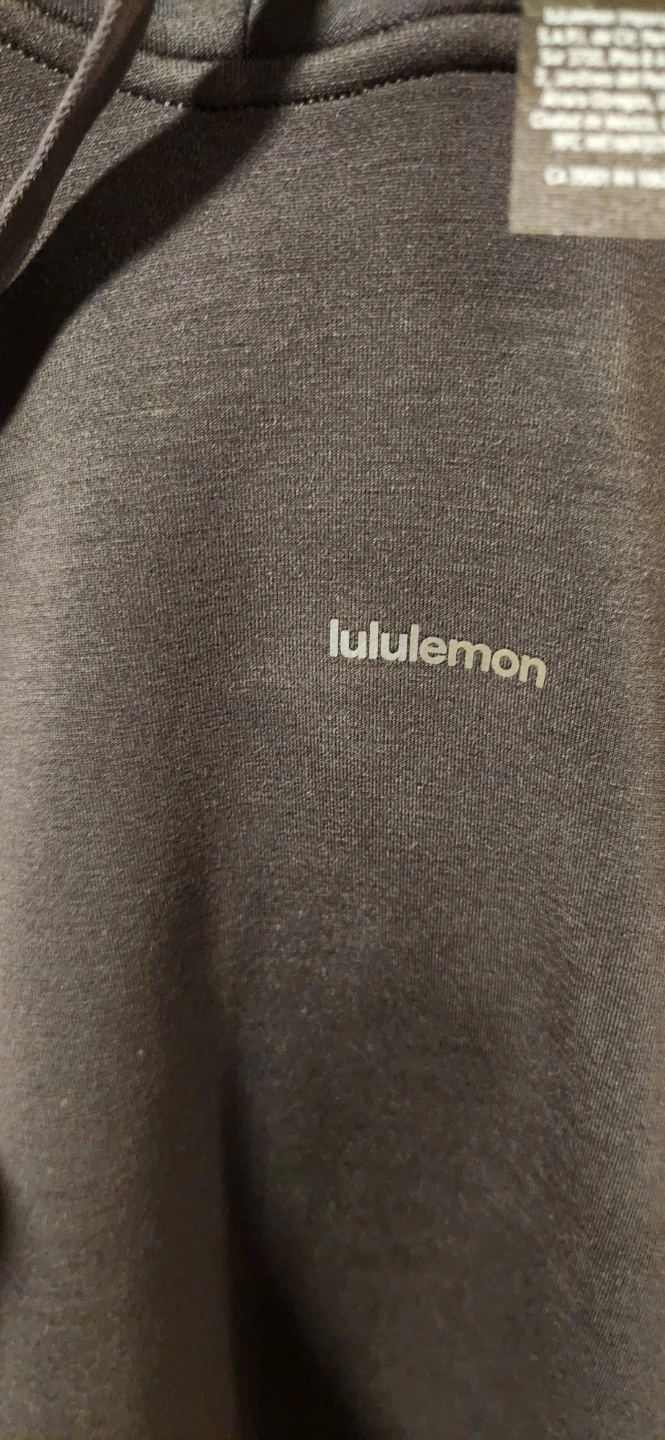 Lululemon Smooth Spacer Pullover Hoodie Black Size L - photo 3