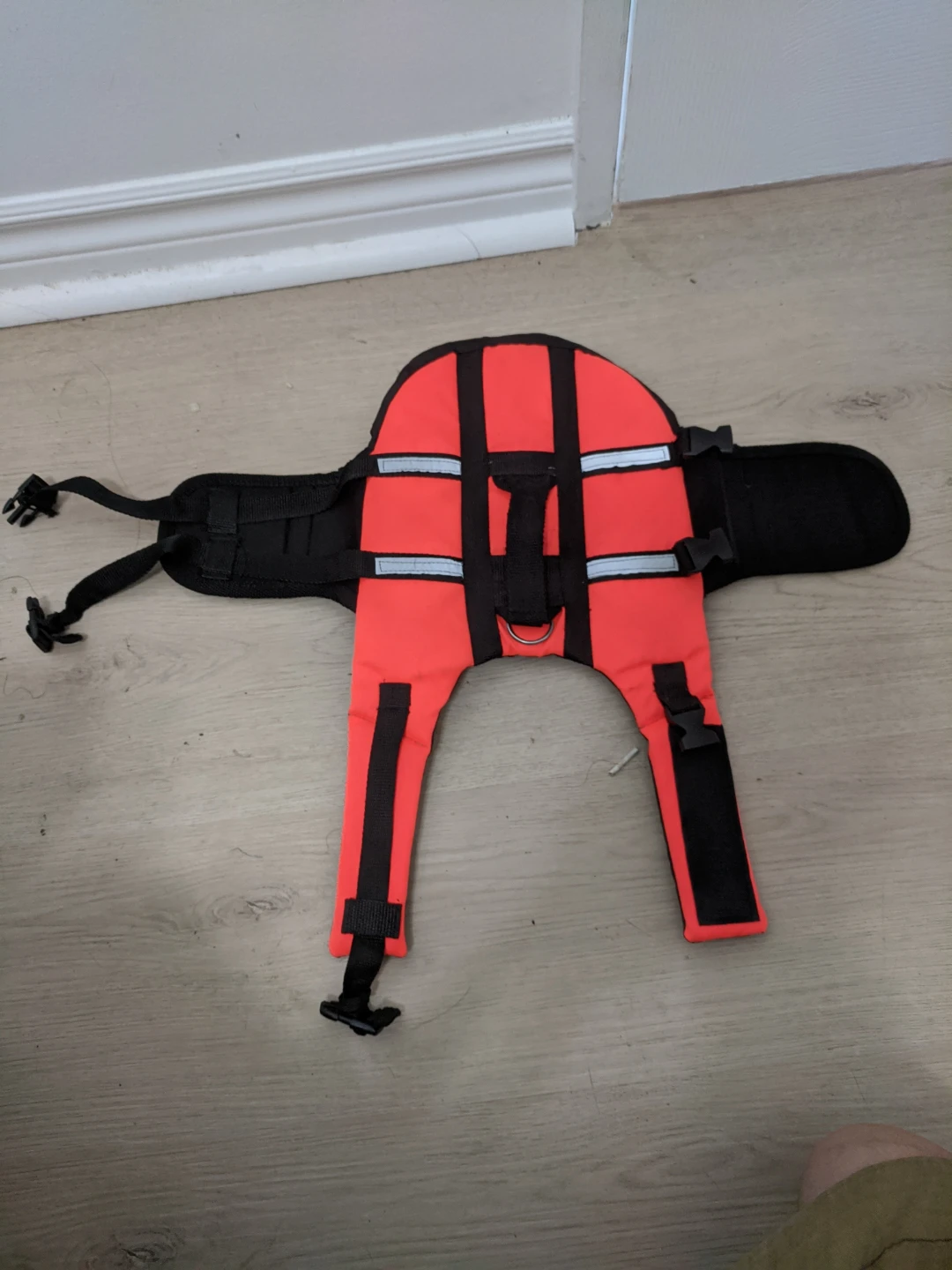 Orange Dog Life Jacket