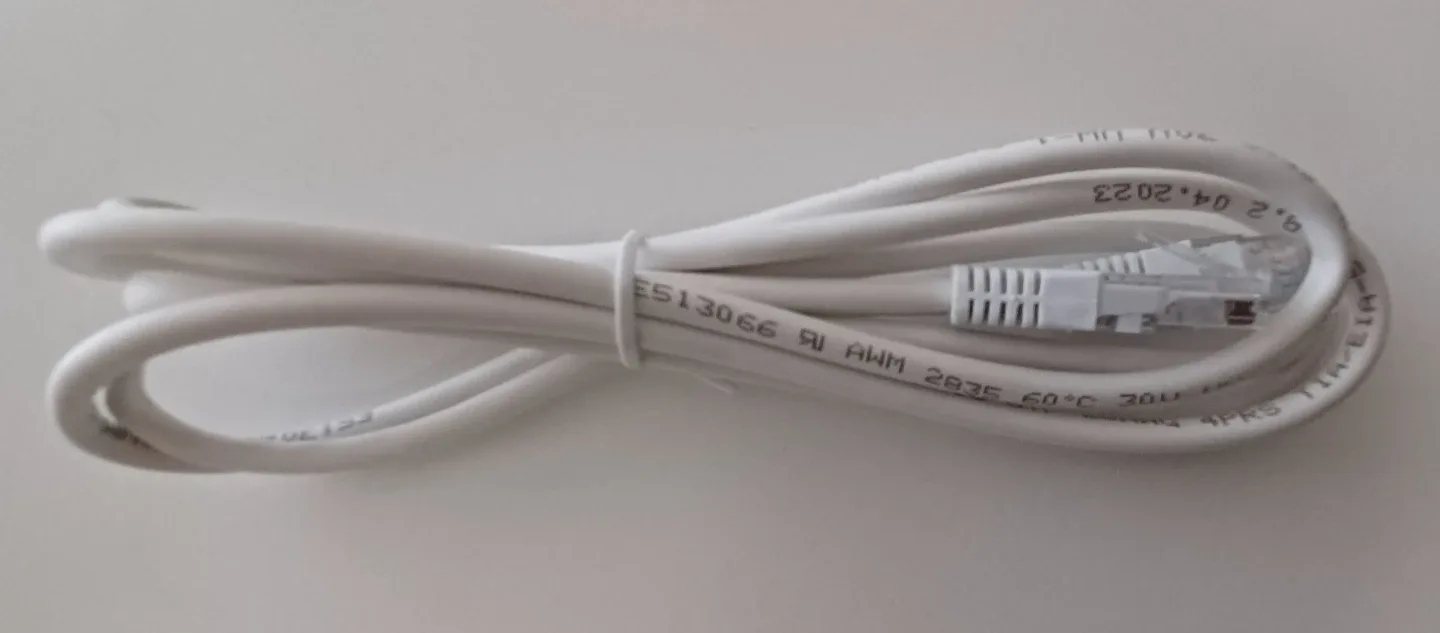 White CAT.6 UTP Ethernet Cable