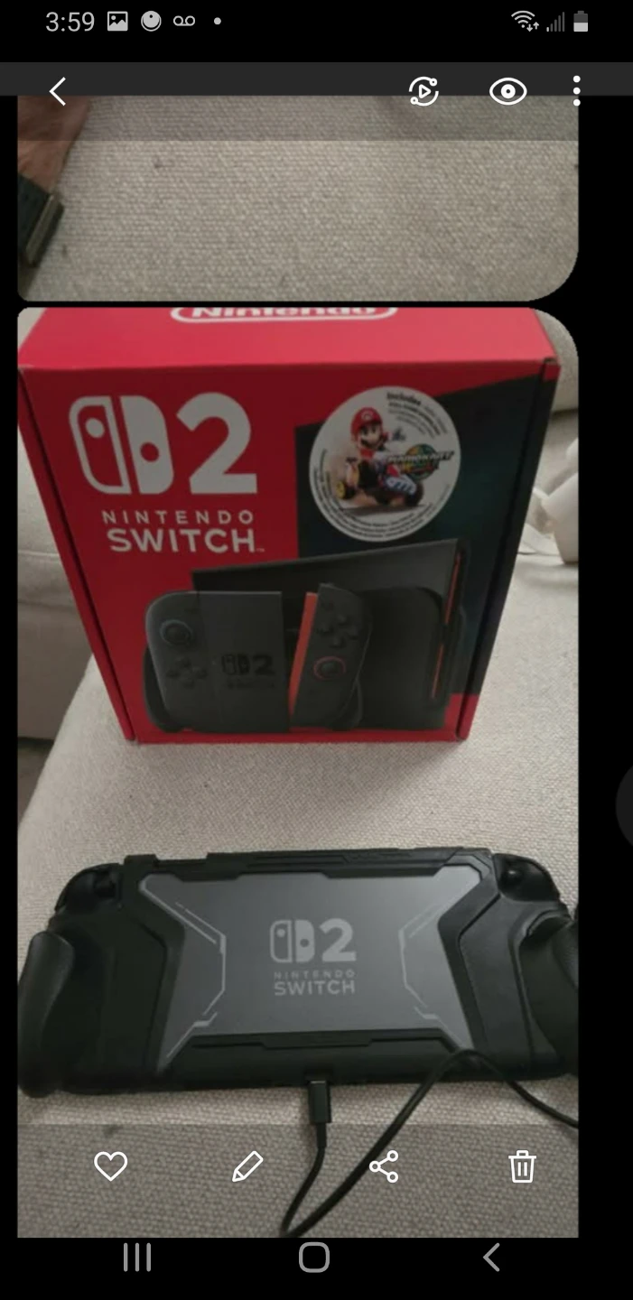 Nintendo switch 2 mint condition - photo 3