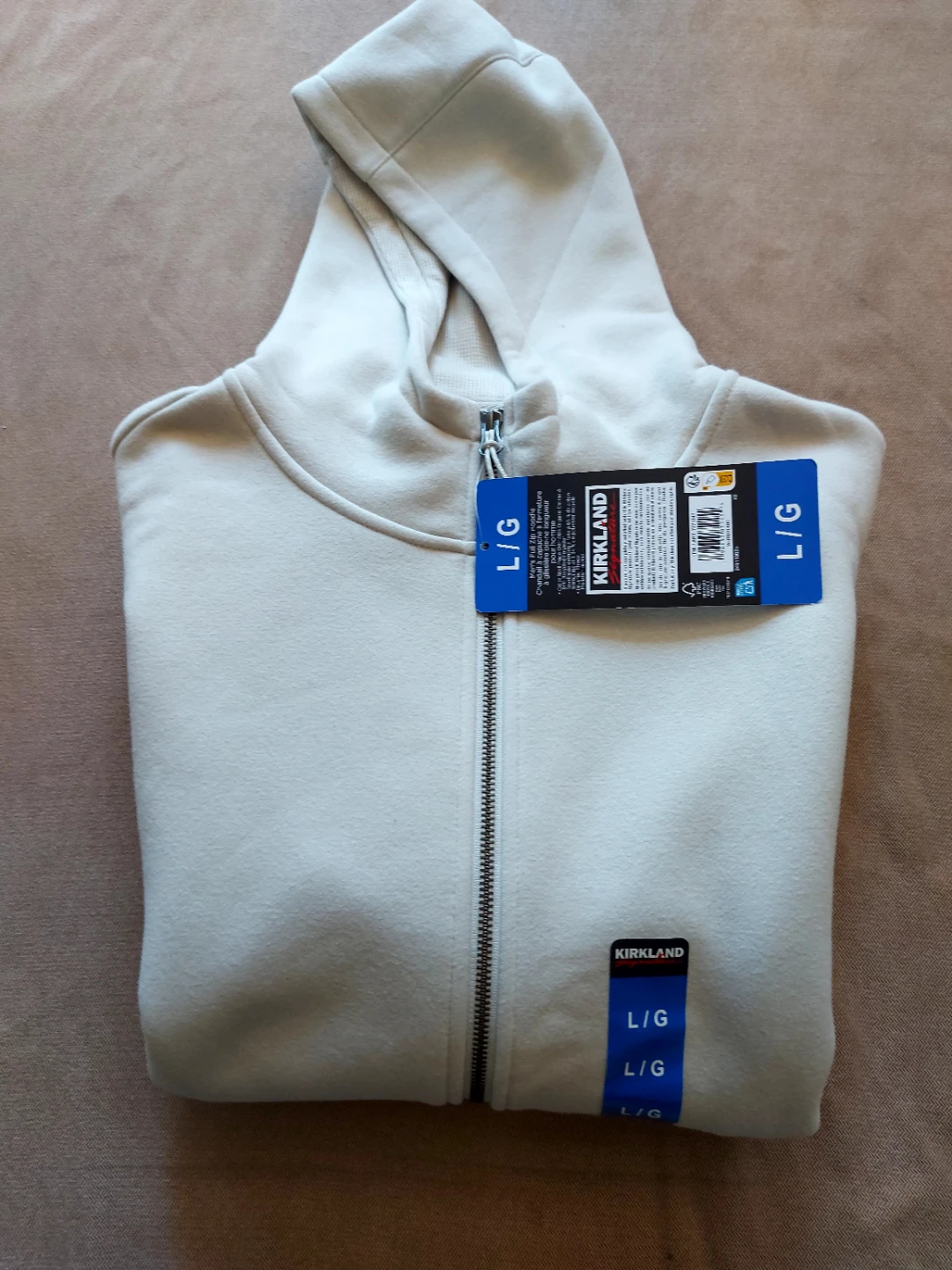 Thick and warm Kirkland Signature Men's Full Zip Hoodie Large - photo 5