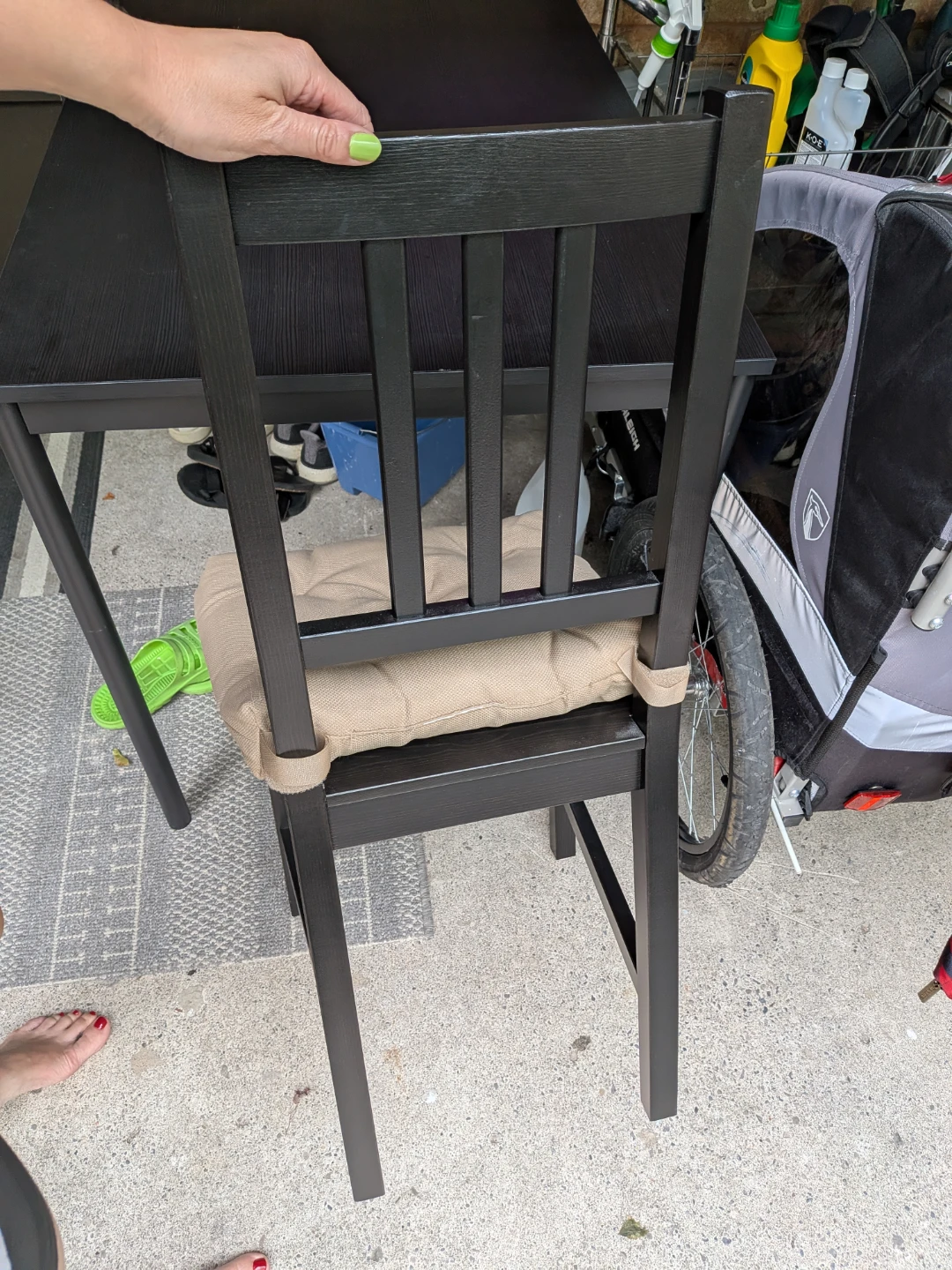 IKEA Stefan Chair and Sanderberg Table Set - photo 3
