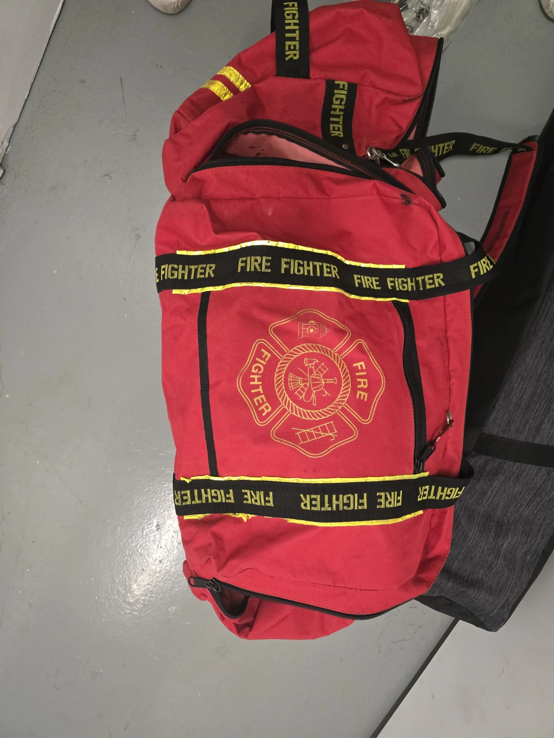 Red Fire Fighter Duffel Bag - photo 2