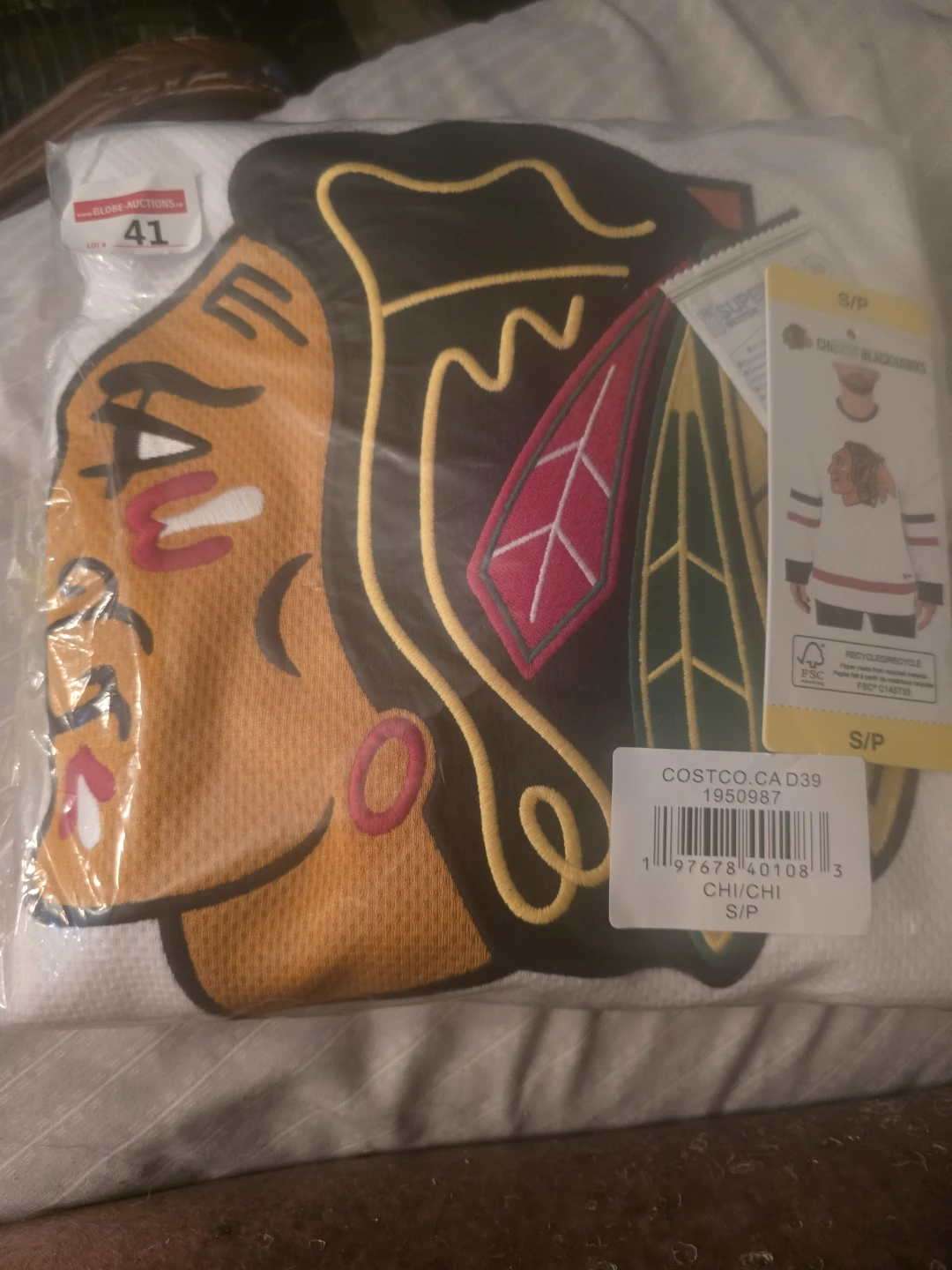 Chicago Blackhawks Jersey Size S/P