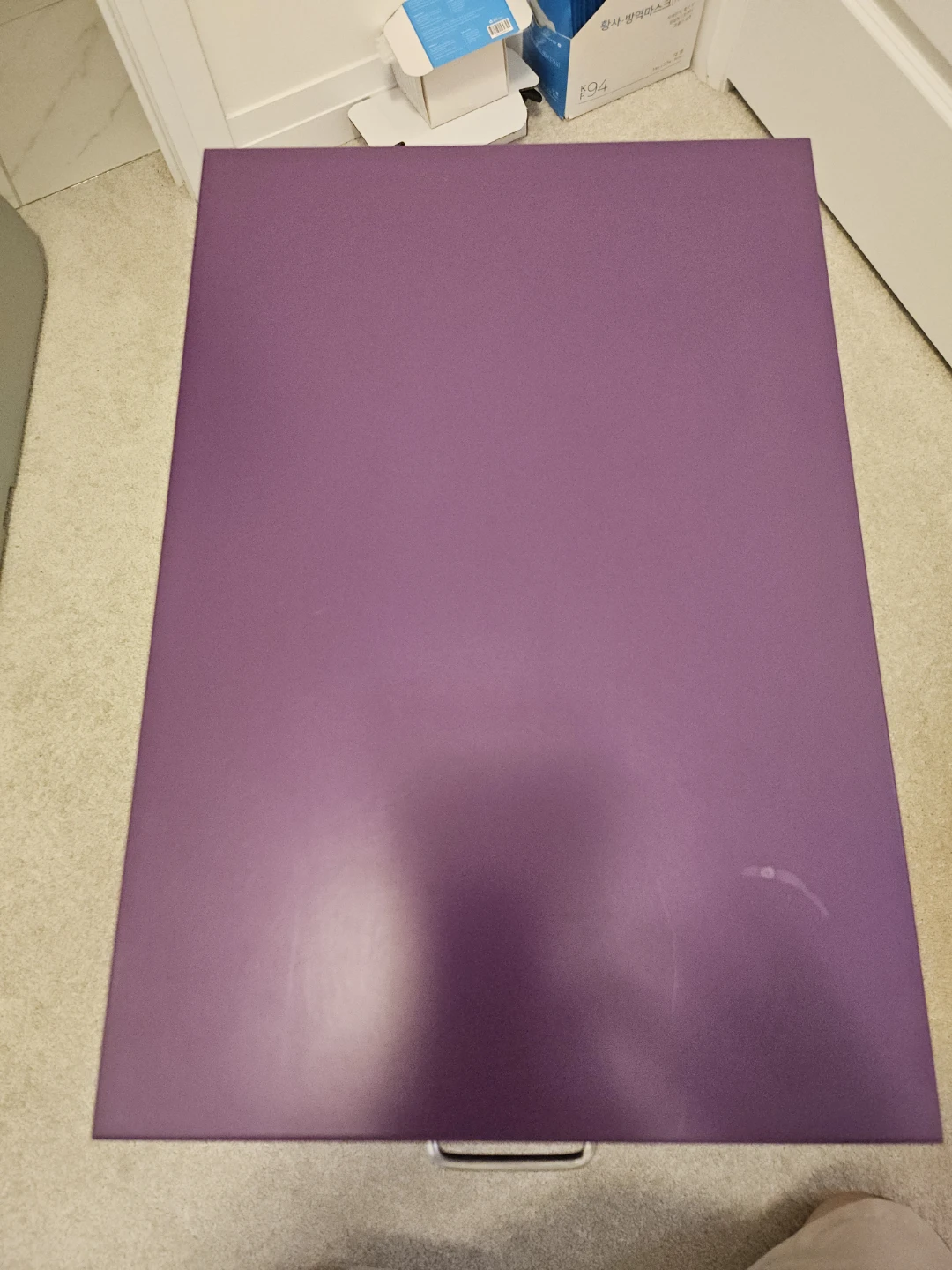 IKEA HELMER 6-Drawer Metal Cabinet (Purple) - photo 2