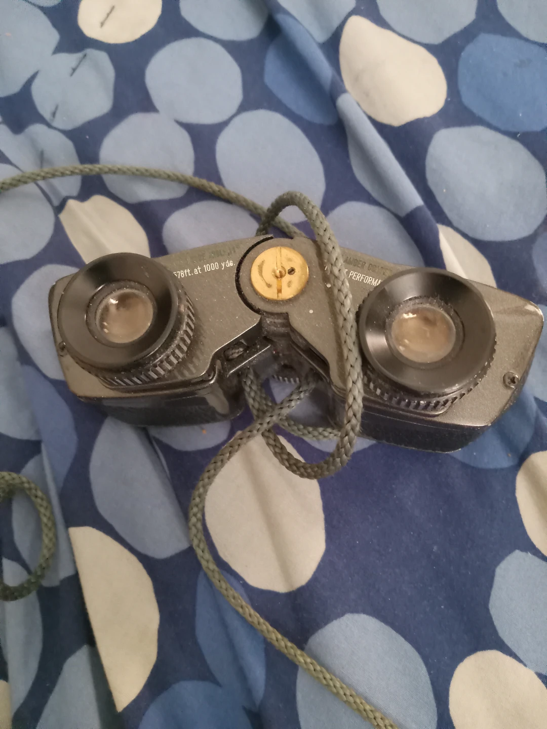 Vintage Binoculars with Neck Strap