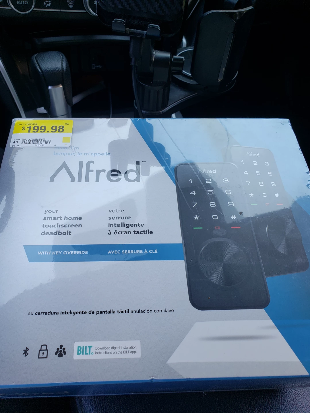 Alfred Smart Home Touchscreen Deadbolt