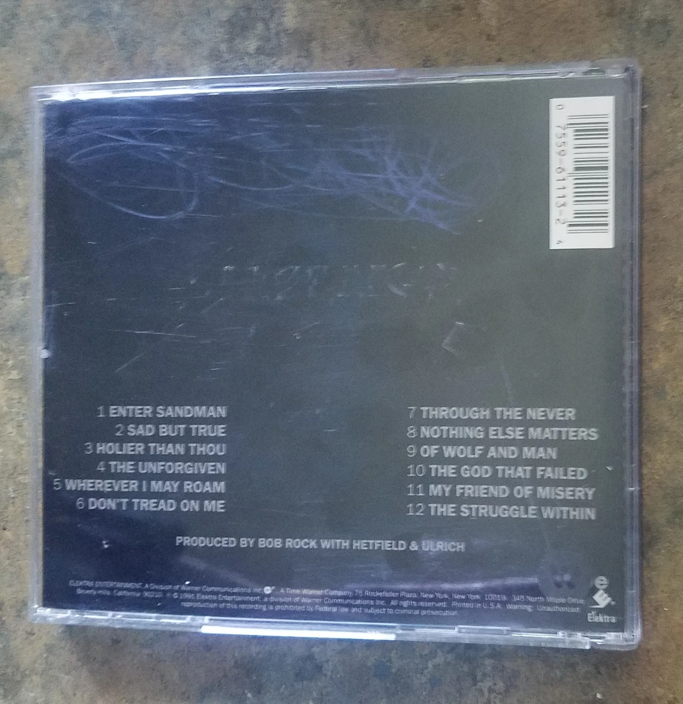 Metallica by Metallica Excellent Condition CD - photo 5