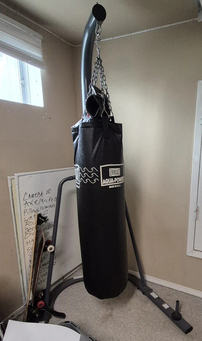 Everlast Aqua-Power Heavy Bag and Stand