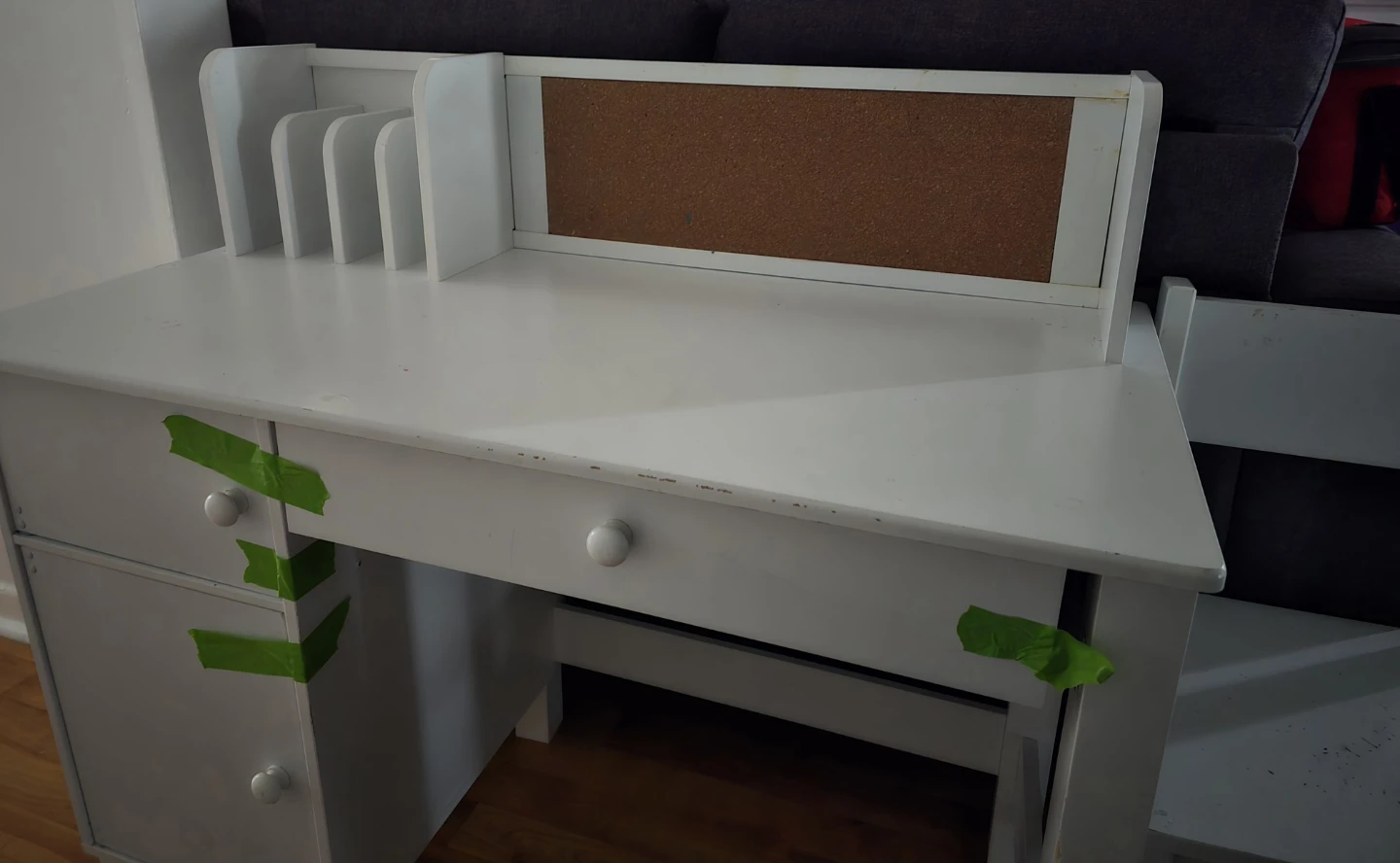 White Kids' Desk