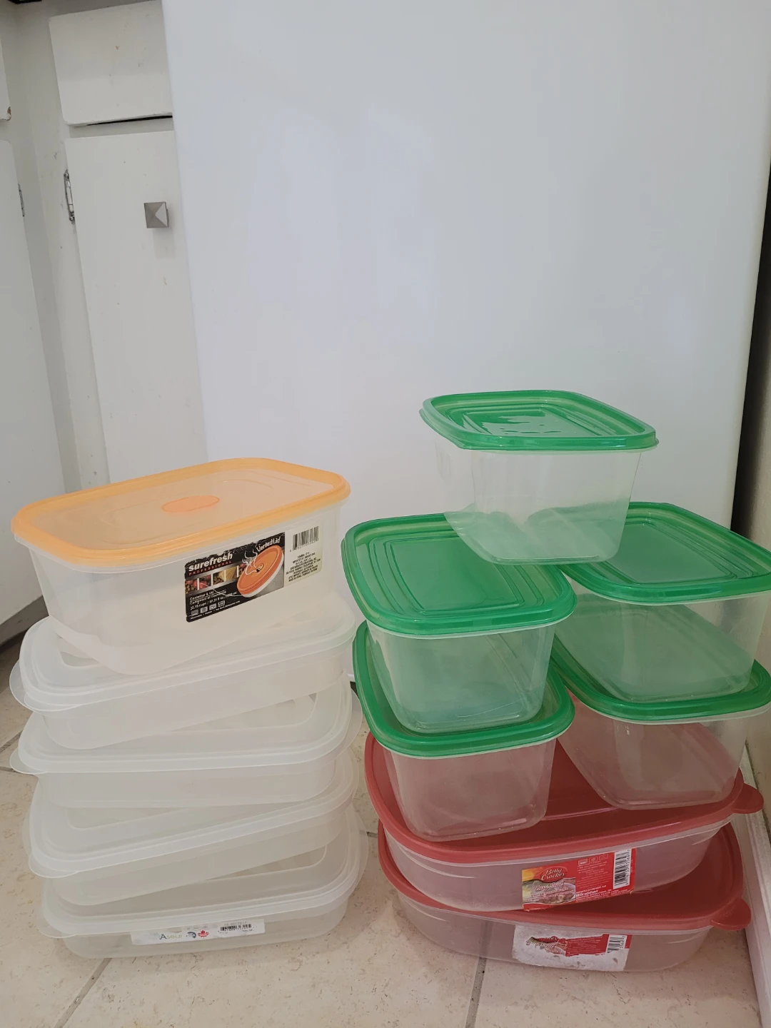 12 pieces Food Storage Containers