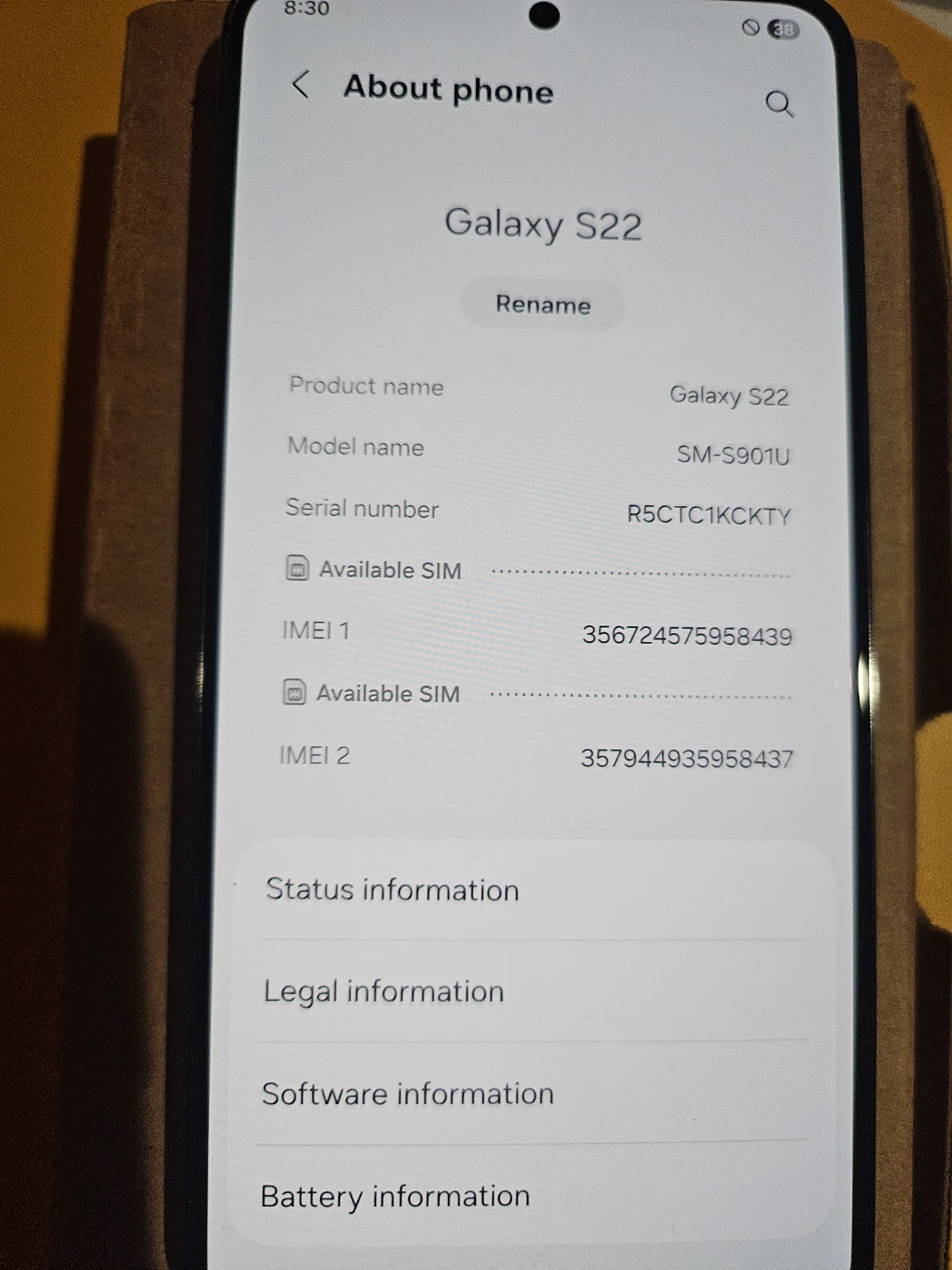 Samsung Galaxy S22 Smartphone - photo 5