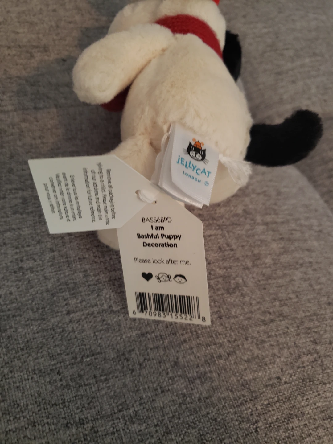 Jellycat Bashful Puppy. New with tags - photo 2