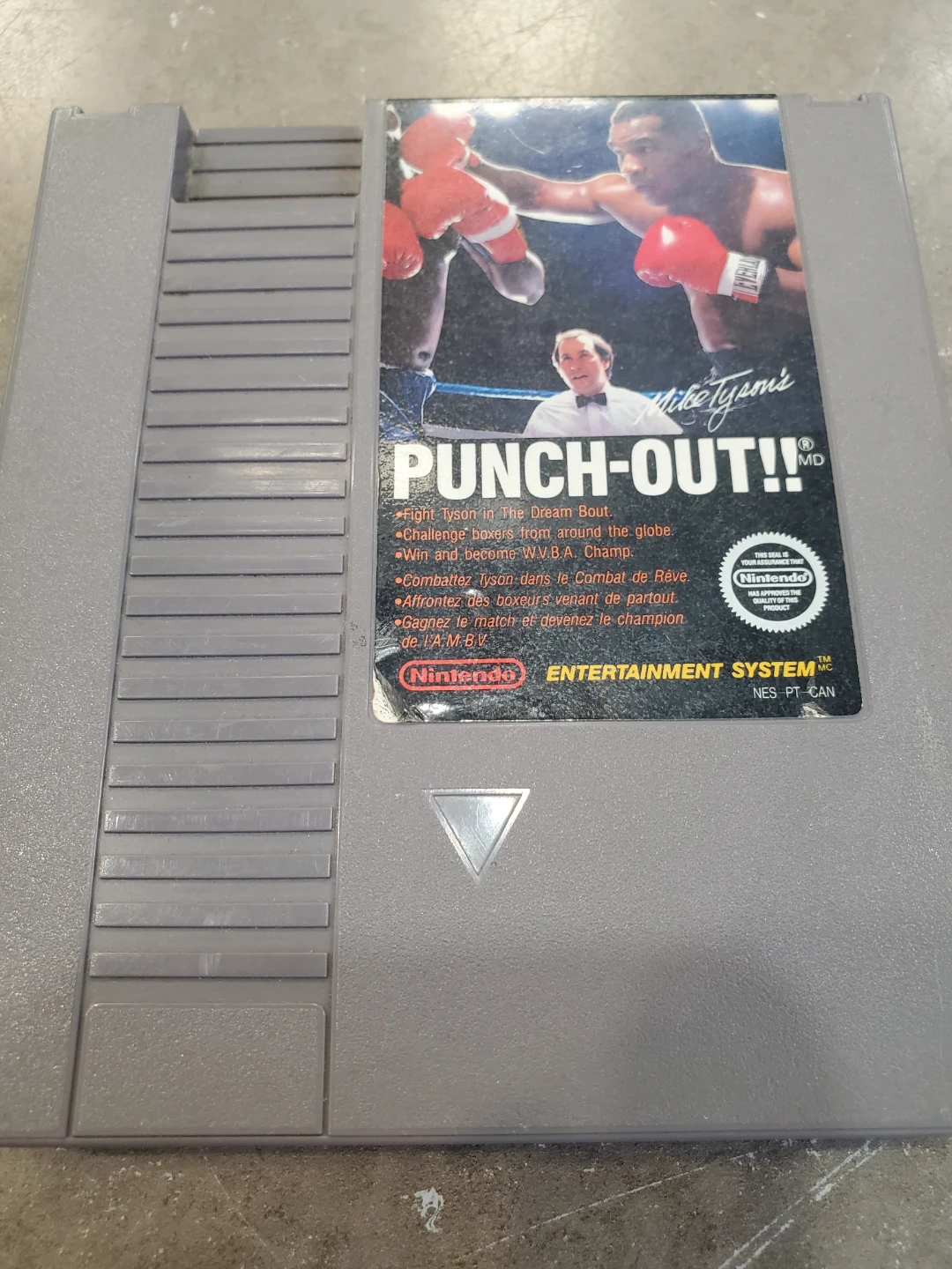 Mike Tyson's Punch-Out!! Nintendo NES Game