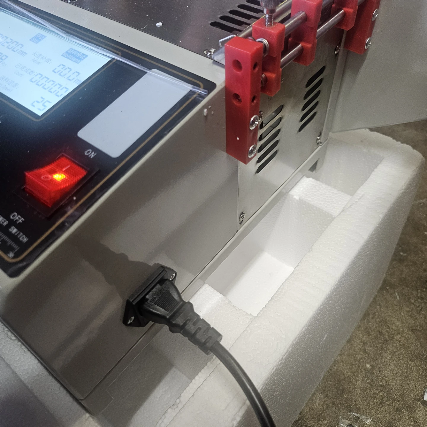 Webbing Cutting Machine 5" LCD Display - photo 3