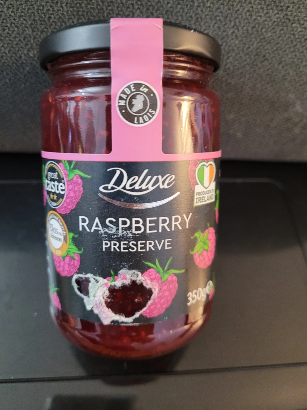Deluxe Raspberry Preserve 350g