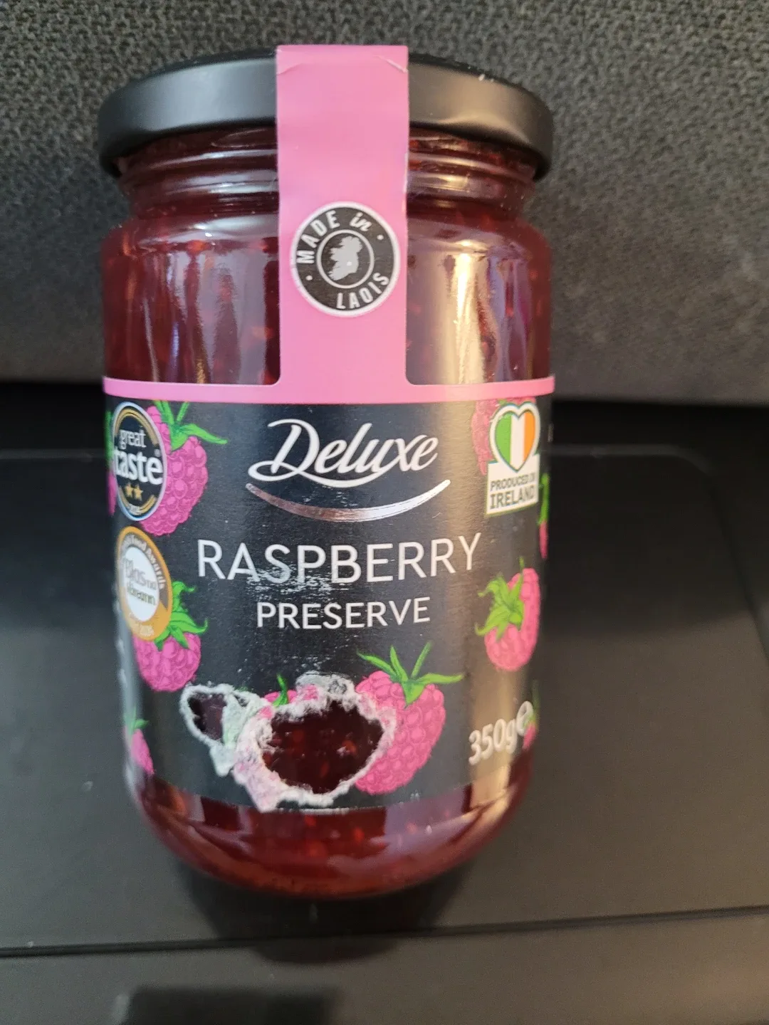 Deluxe Raspberry Preserve 350g