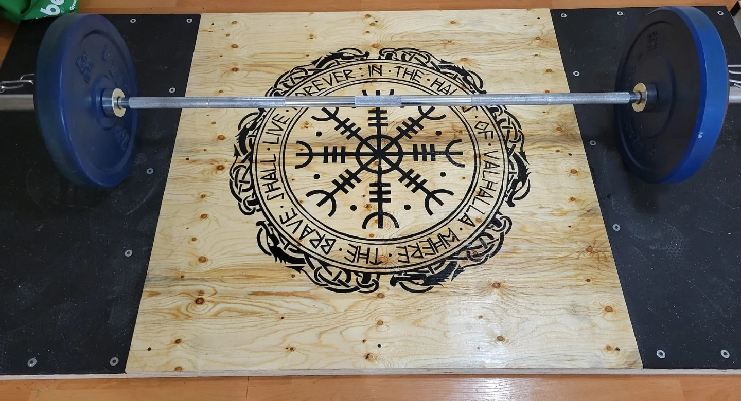 Custom Weightlifting Platform
