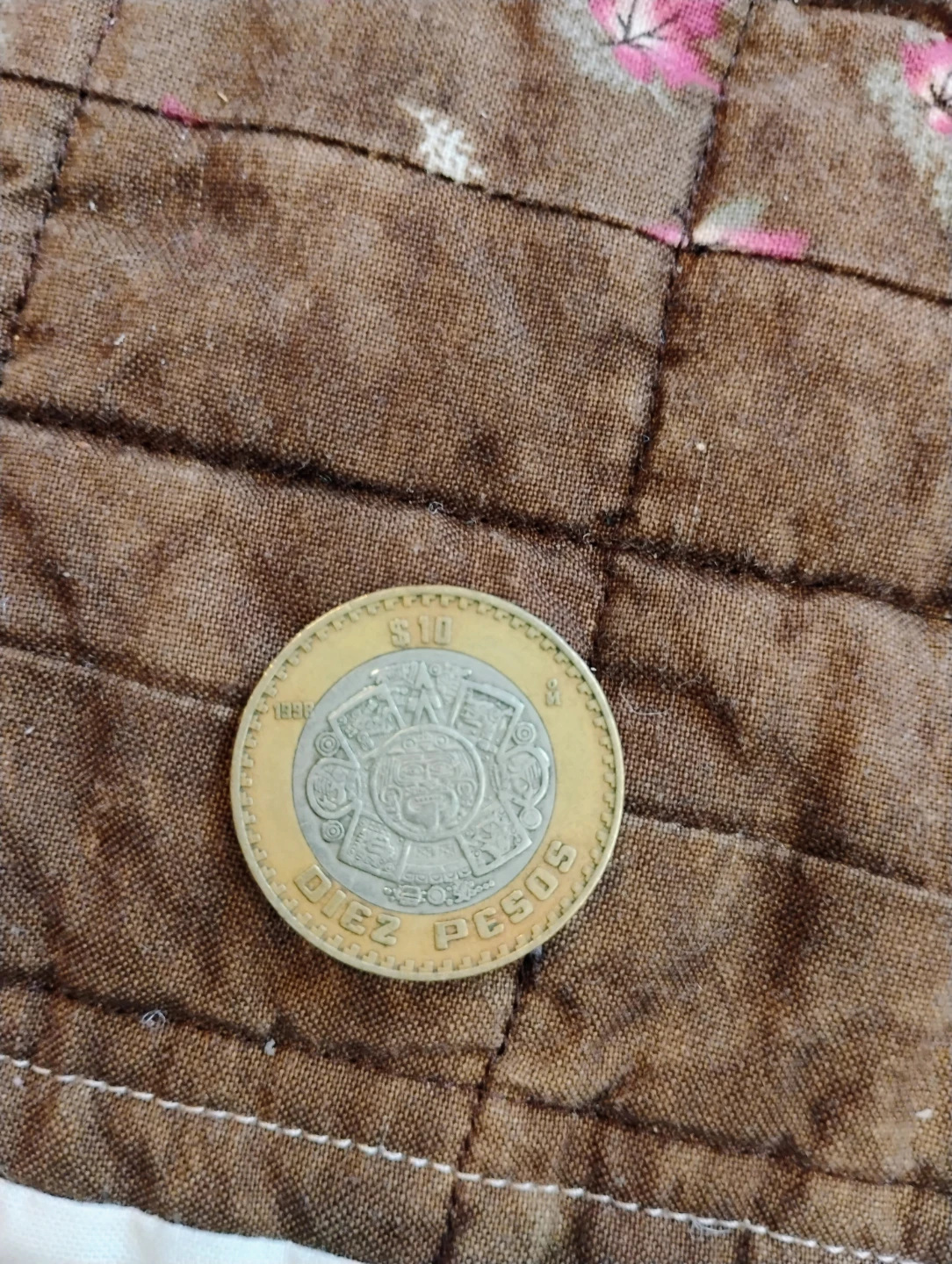 10 Mexican Pesos Coin - 1998
