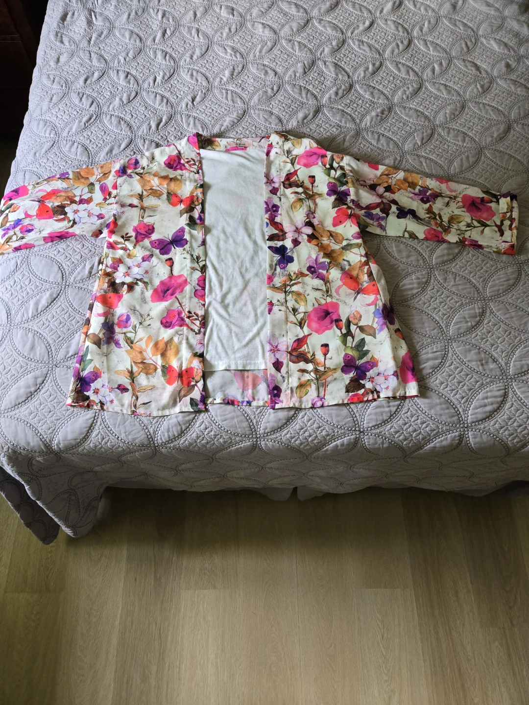 La Lemon Floral Kimono Top - photo 3