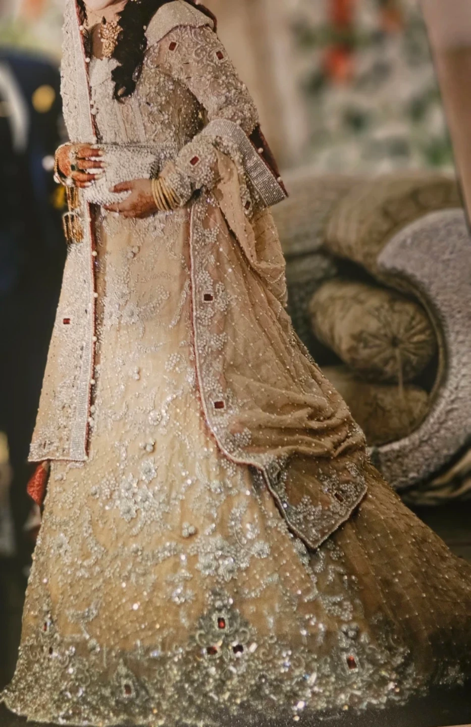 Heavy Wedding dress complete work with dubatta - photo 5