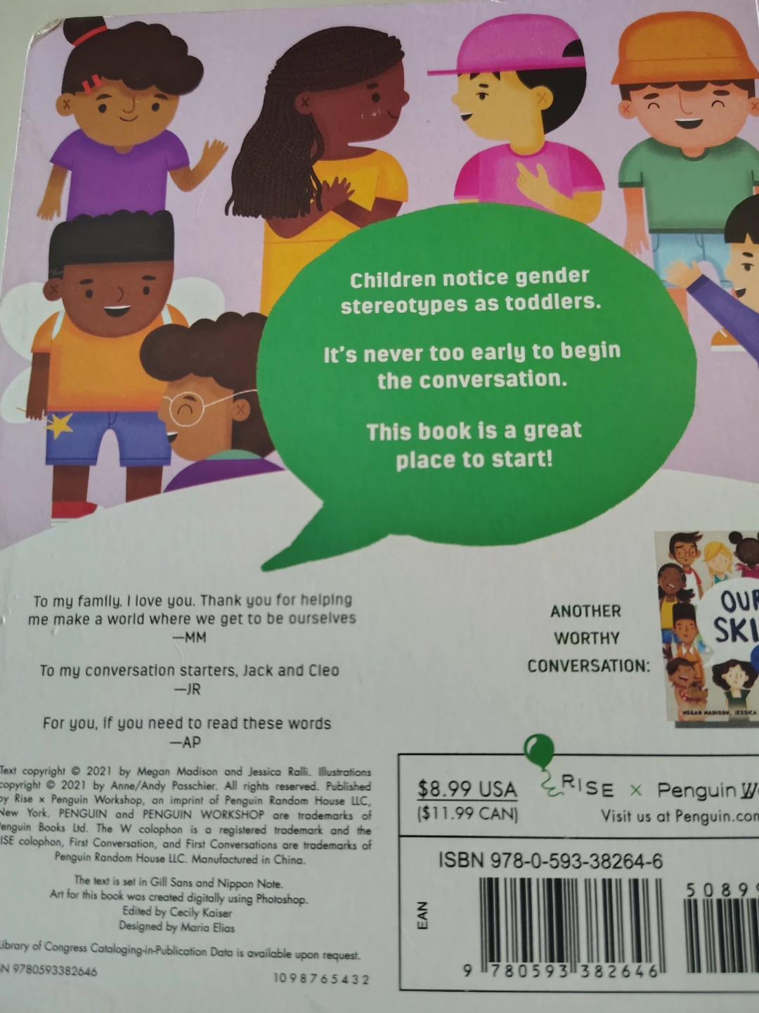 Being You: A First Conversation About Gender Children's Book - photo 2