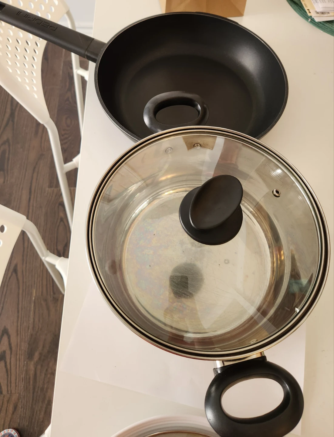Frying Pan and Saucepan Set
