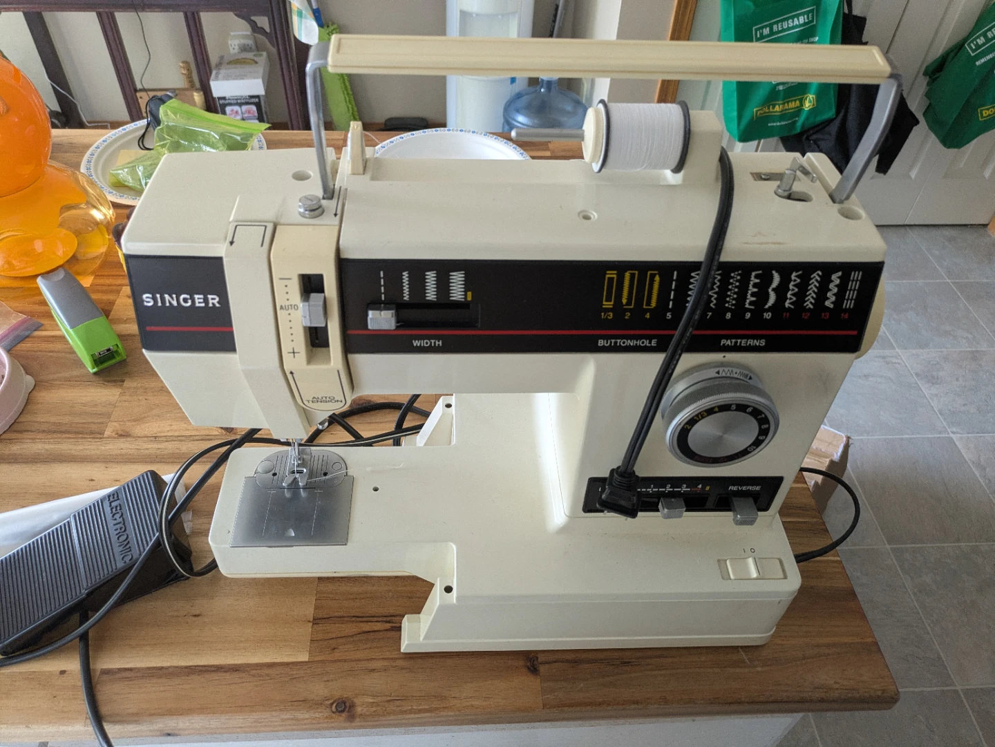 Vintage sewing machine