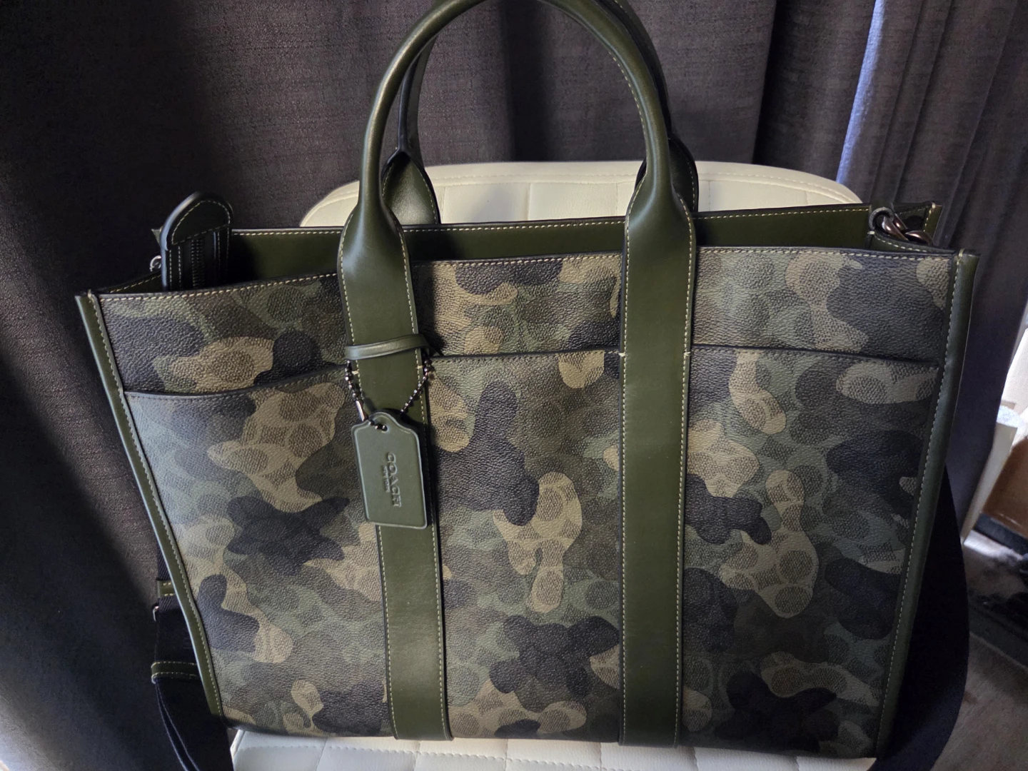 Coach Camo Tote Bag