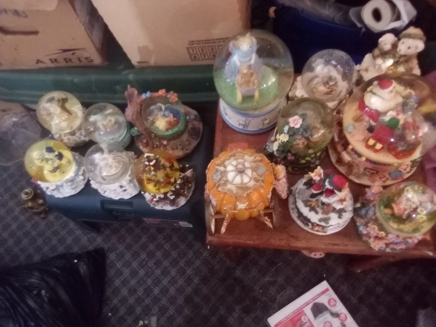Disney Snow White and Cinderella Carriage Snow Globes