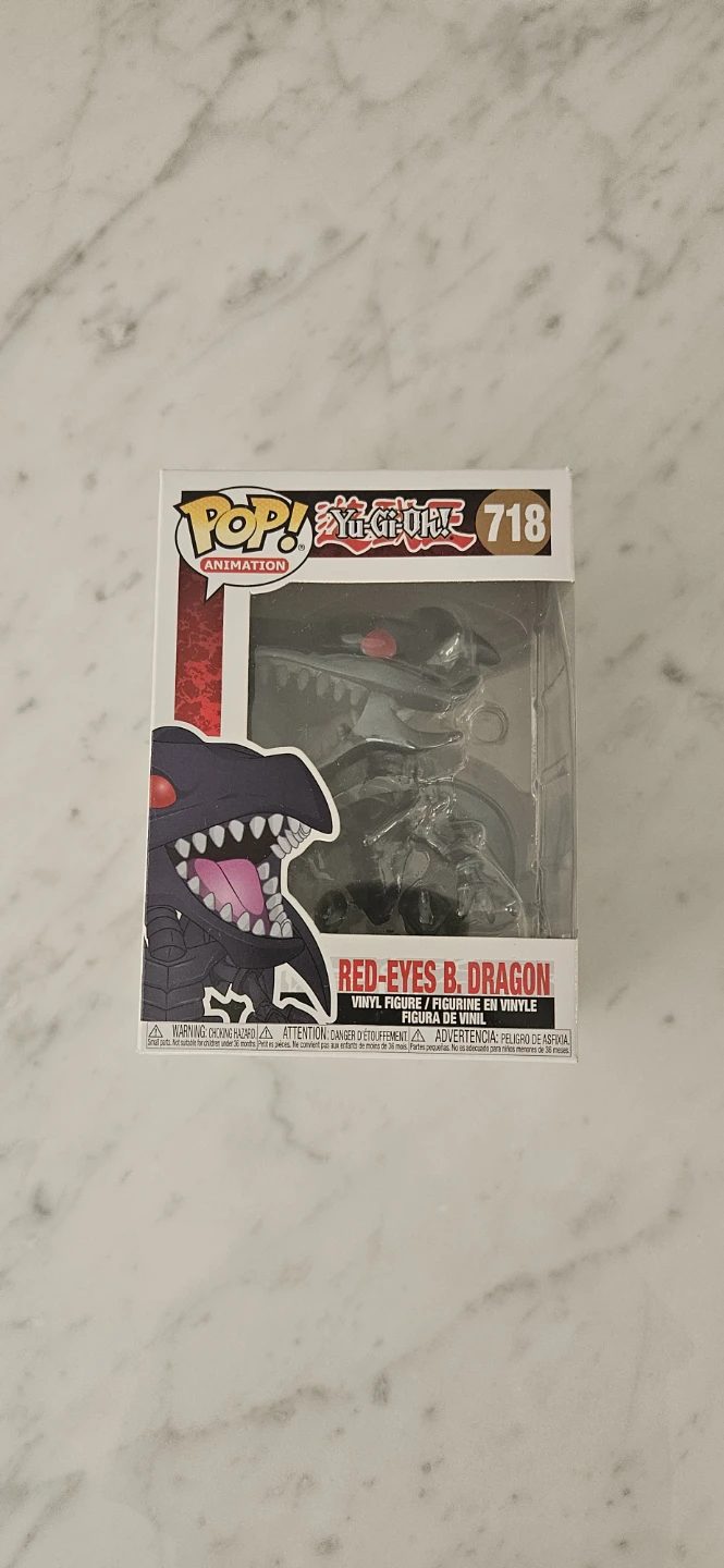 Funko Pop! Yu-Gi-Oh! Red-Eyes B. Dragon #718