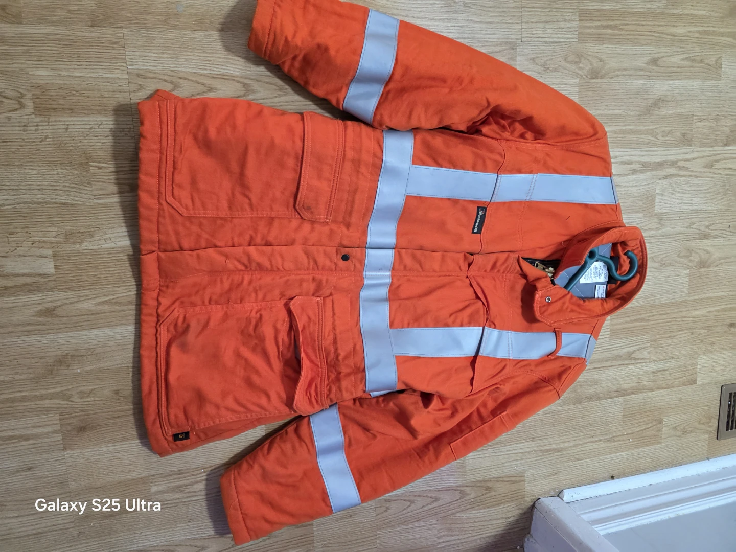 Orange Hi-Vis Work Jacket