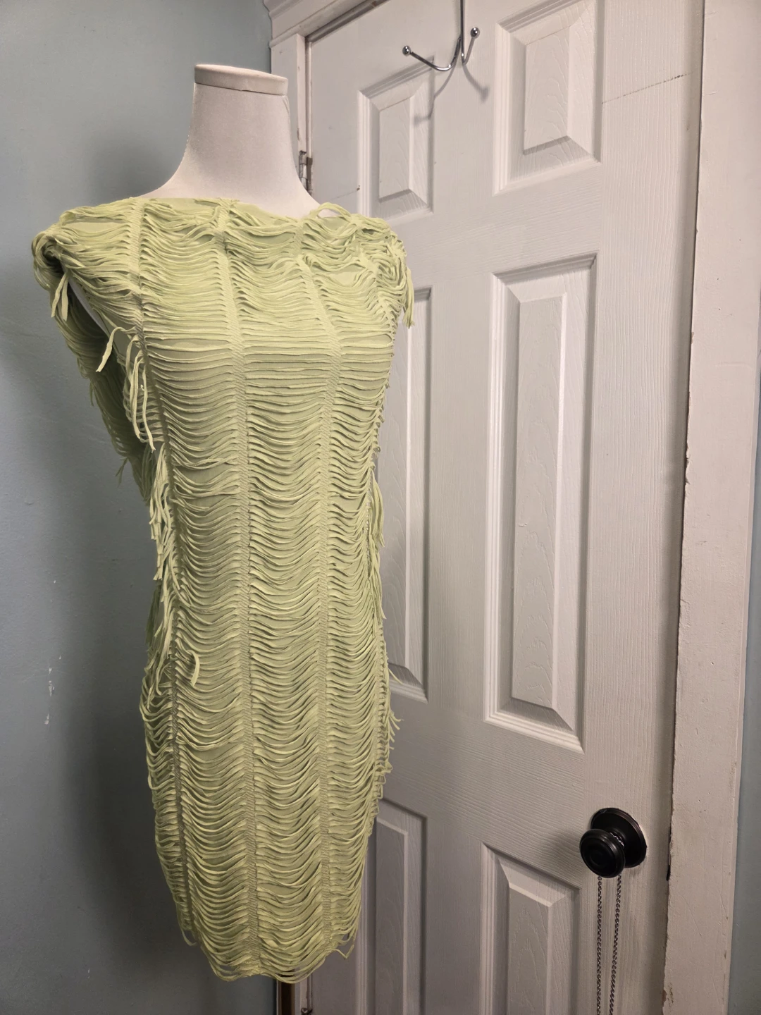 SHEIN Fringe Mini Dress