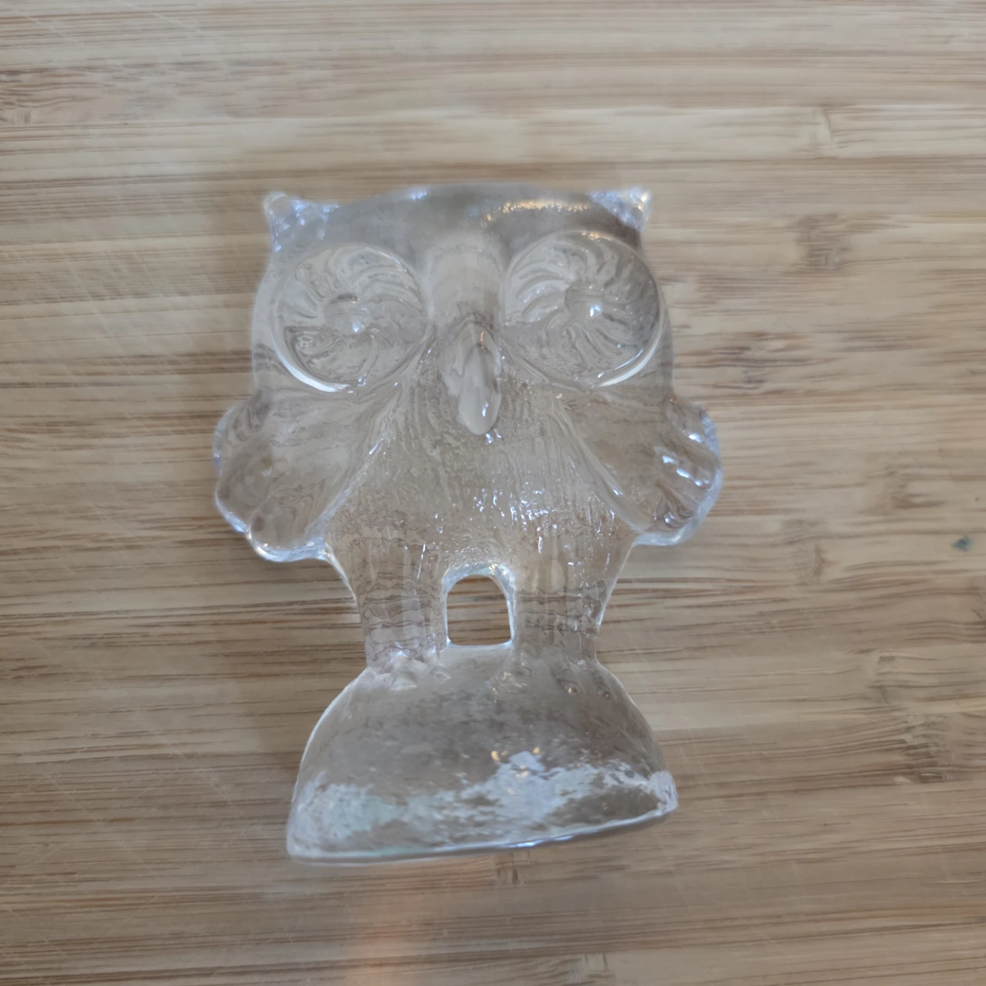 Clear Glass Owl Figurine - photo 2