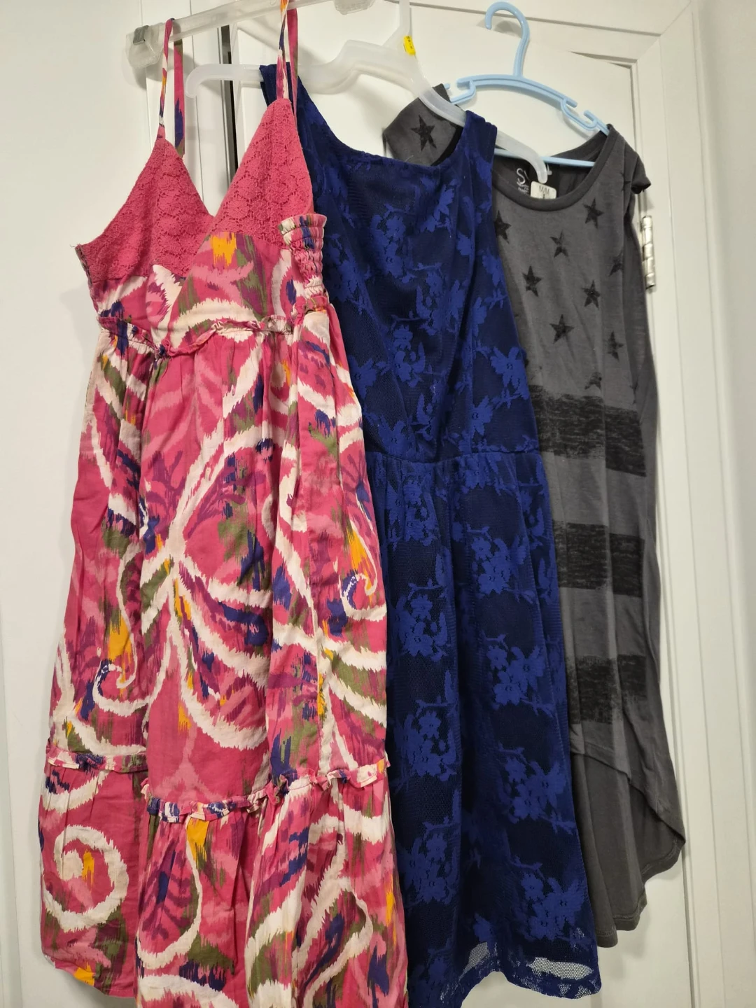 Three Girl's Dresses