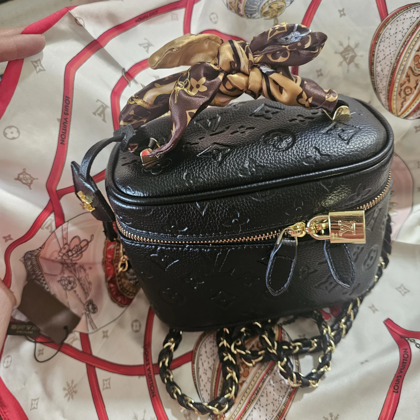 Louis Vuitton Black Monogram Vanity Bag - photo 2