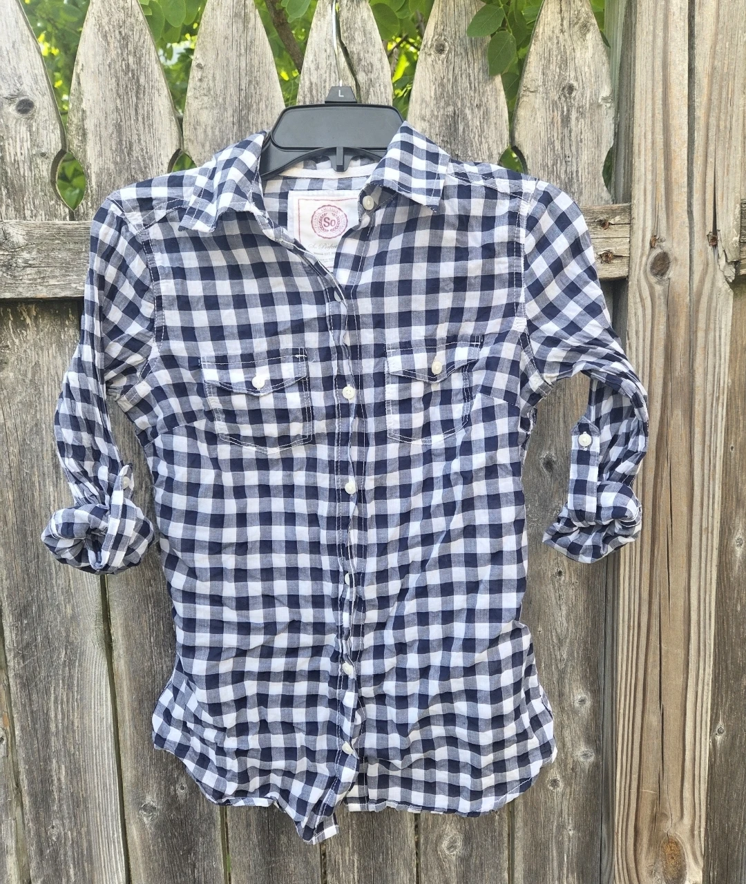 So Perfect! Plaid Button-Up Shirt - XS