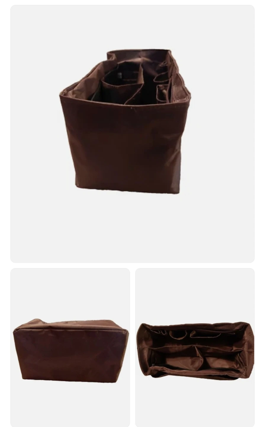 Brown Purse Organizer Bag Insert - photo 4