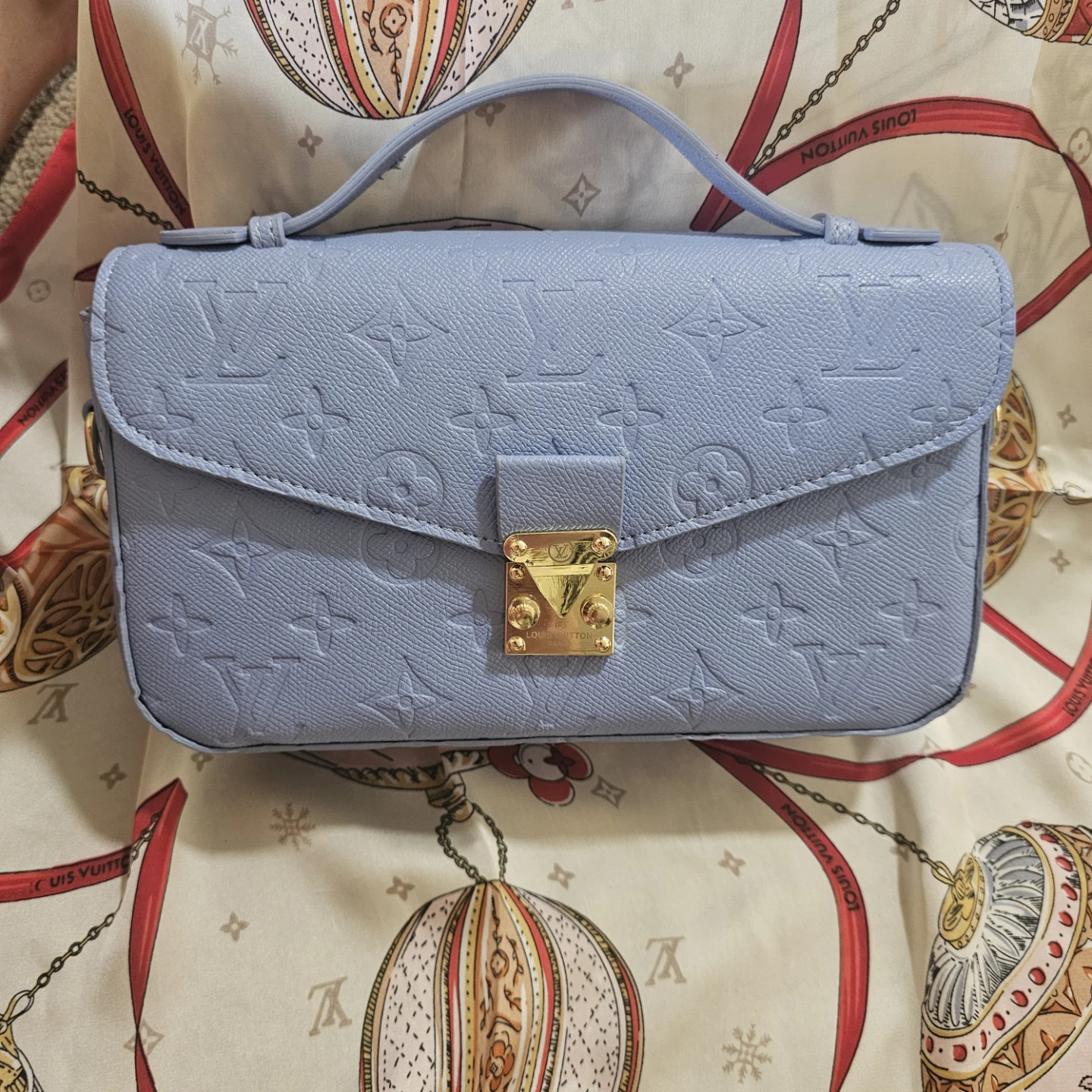 Louis Vuitton Perforated Leather Shoulder Bag - photo 3