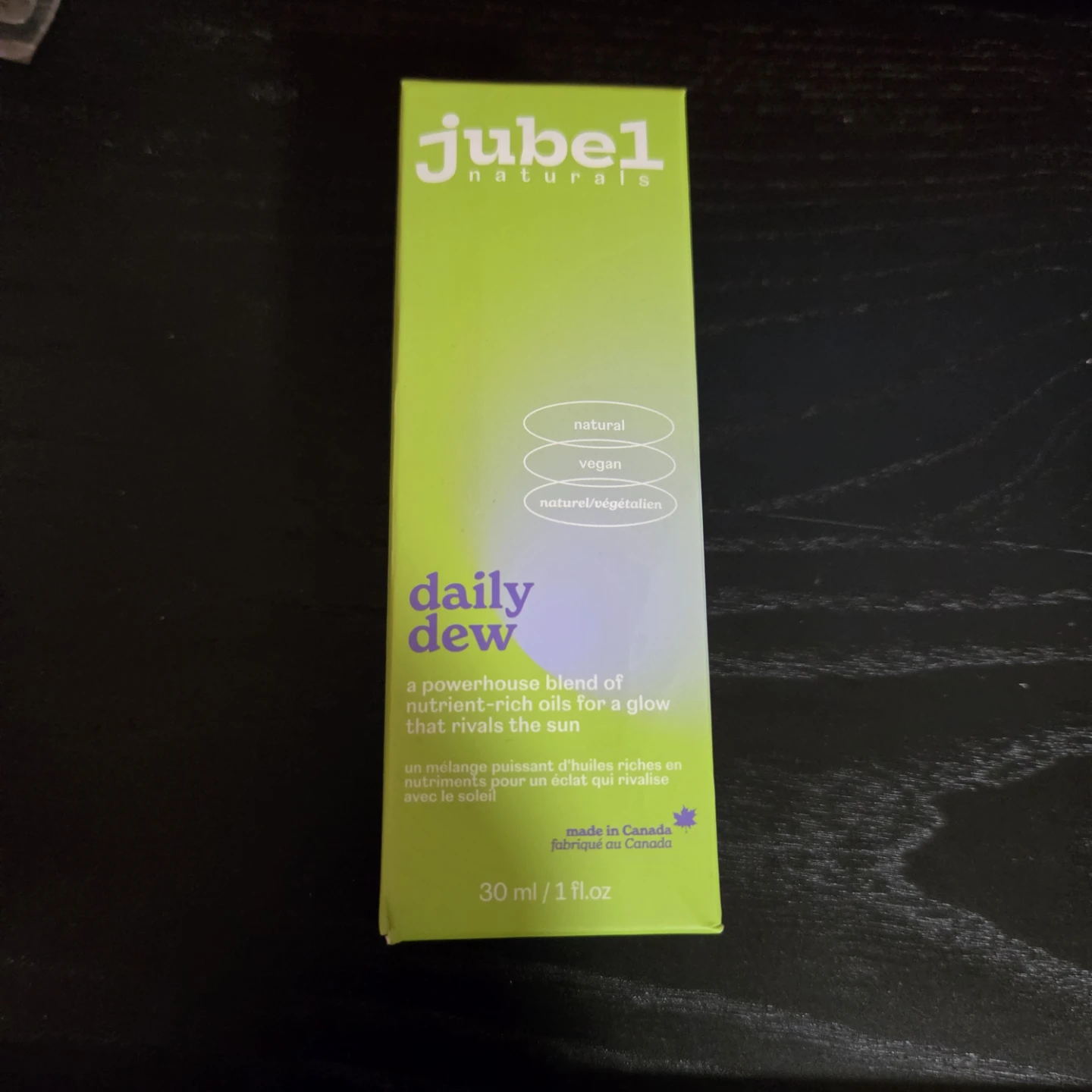 Brand New Sealed | JUBEL NATURALS: DAILY DEW | Oil Elixir