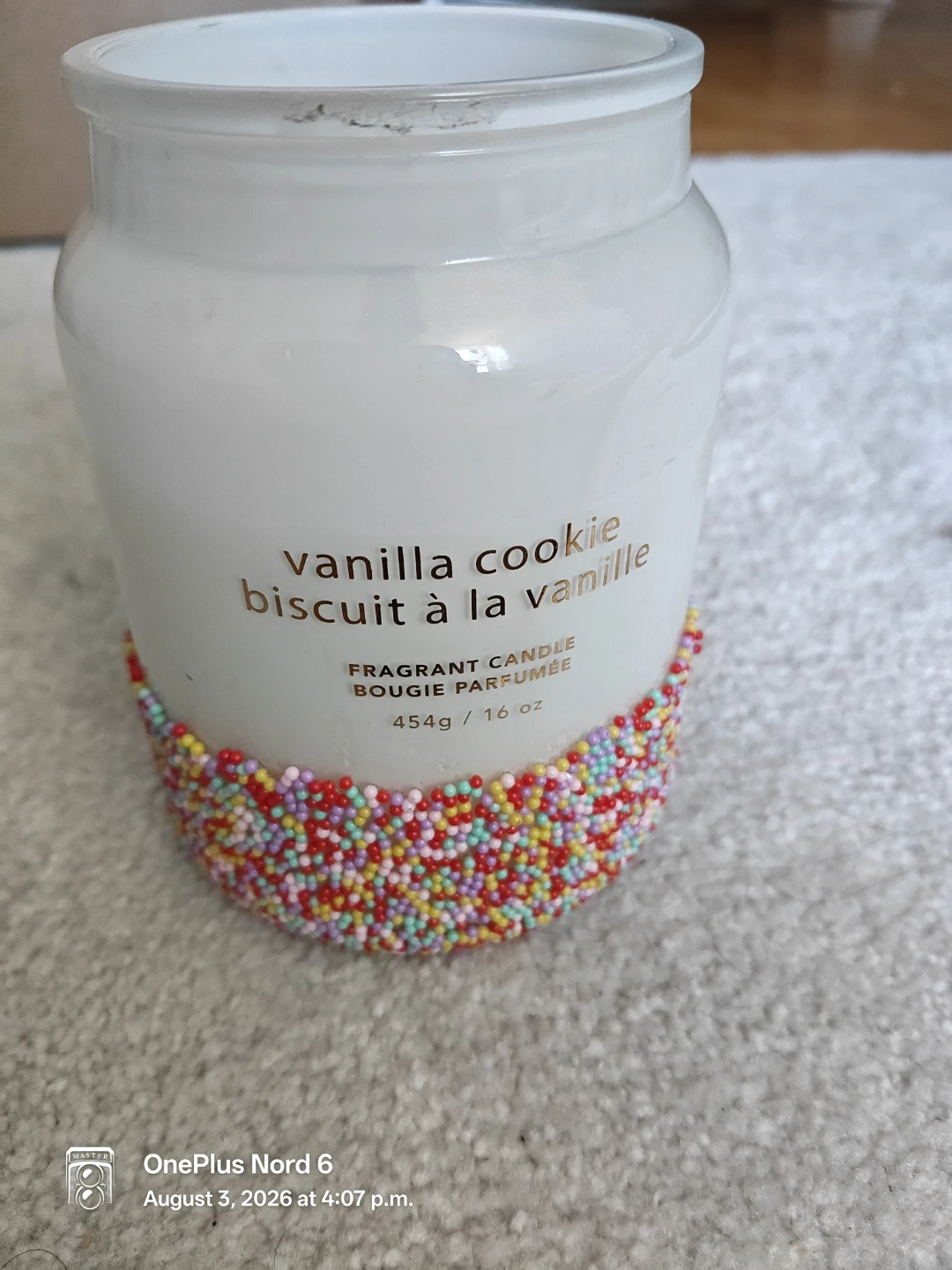 Vanilla Cookie Scented Candle - 16 oz