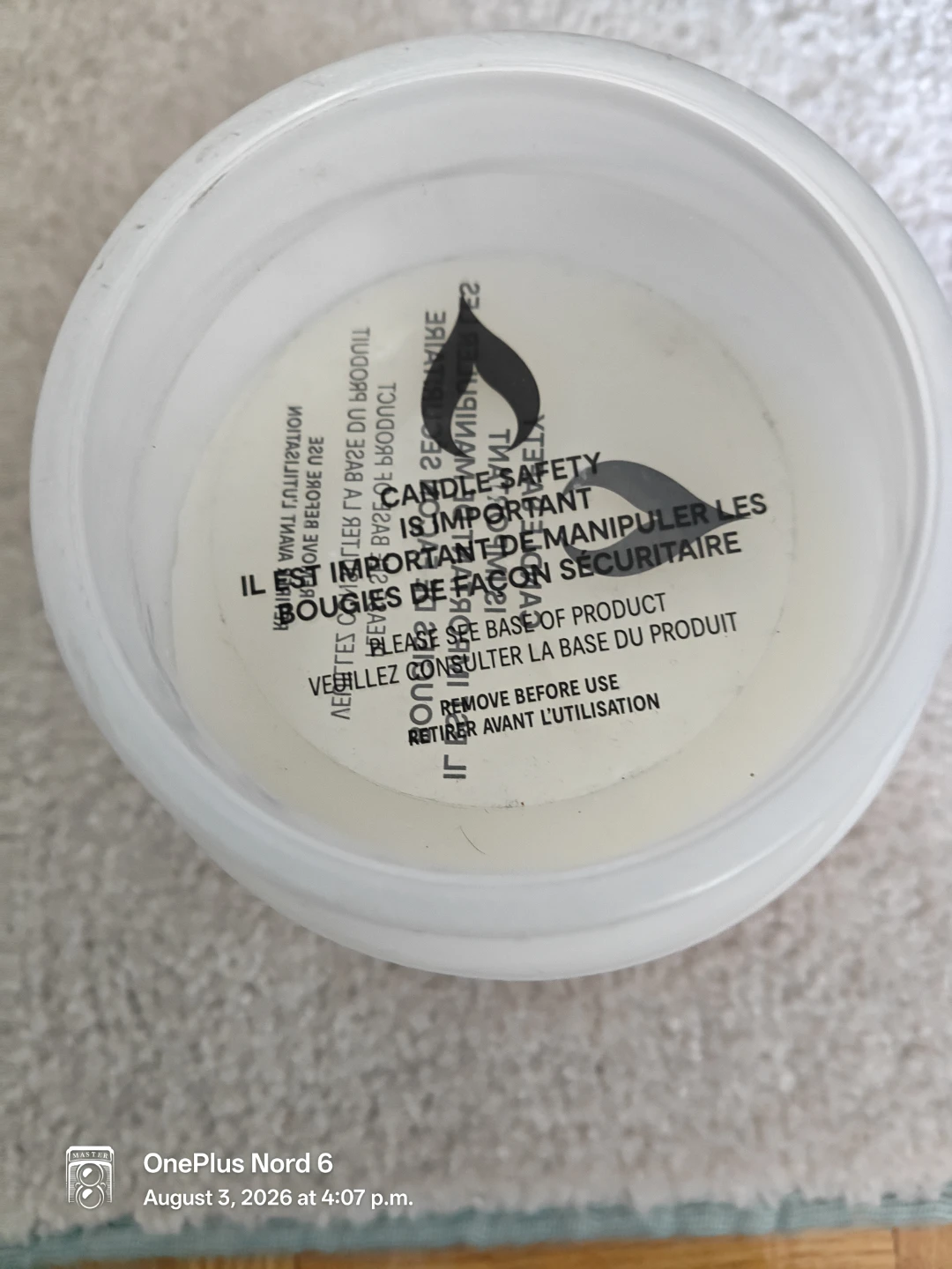 Vanilla Cookie Scented Candle - 16 oz - photo 2