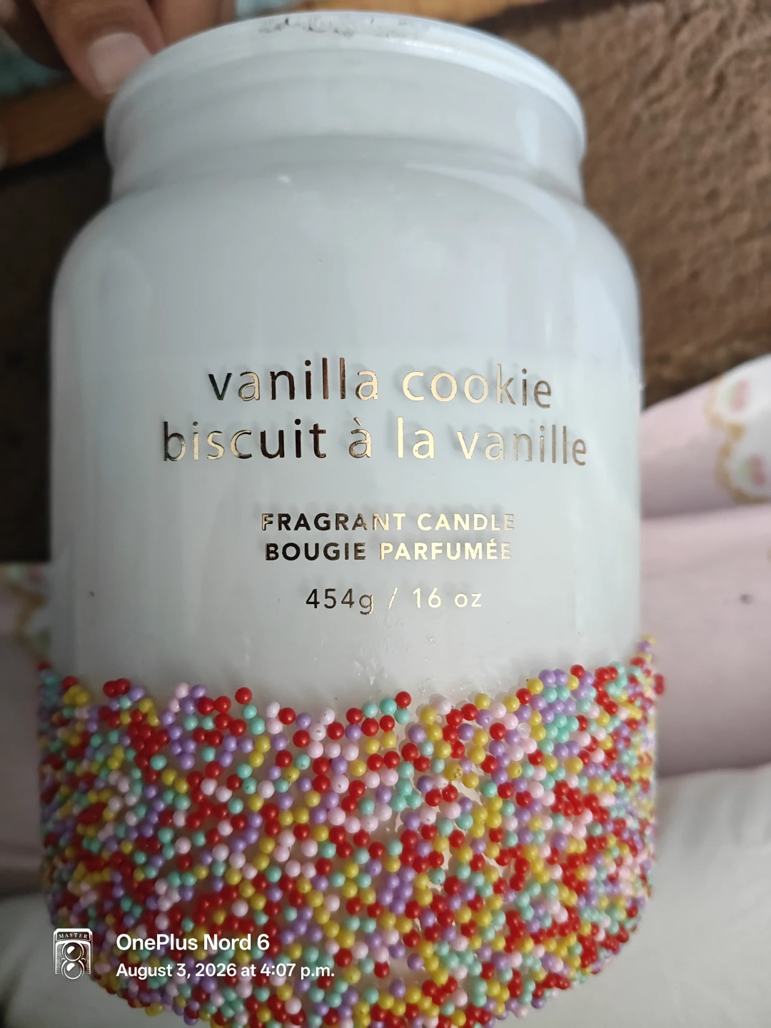 Vanilla Cookie Scented Candle - 16 oz - photo 3
