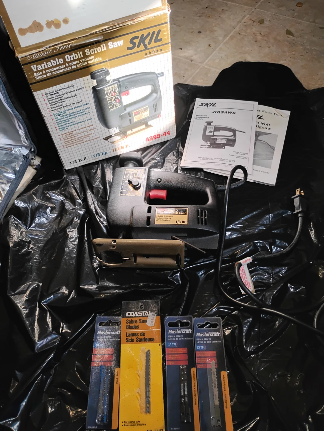 SKIL Variable Orbit Scroll Saw with Saw Blades - photo 4