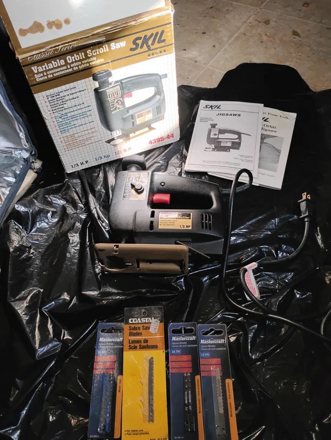SKIL Variable Orbit Scroll Saw with Saw Blades - photo 4